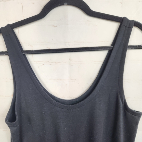 Athleta Balance Casual Drawstring Waist French Terry Jumpsuit in Black Small - Picture 3 of 11